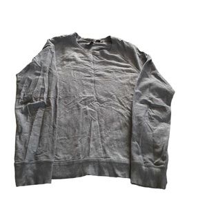 Armani Exchange Men Sweater Size L Gray Long Sleeve Pullover Designer Casual.